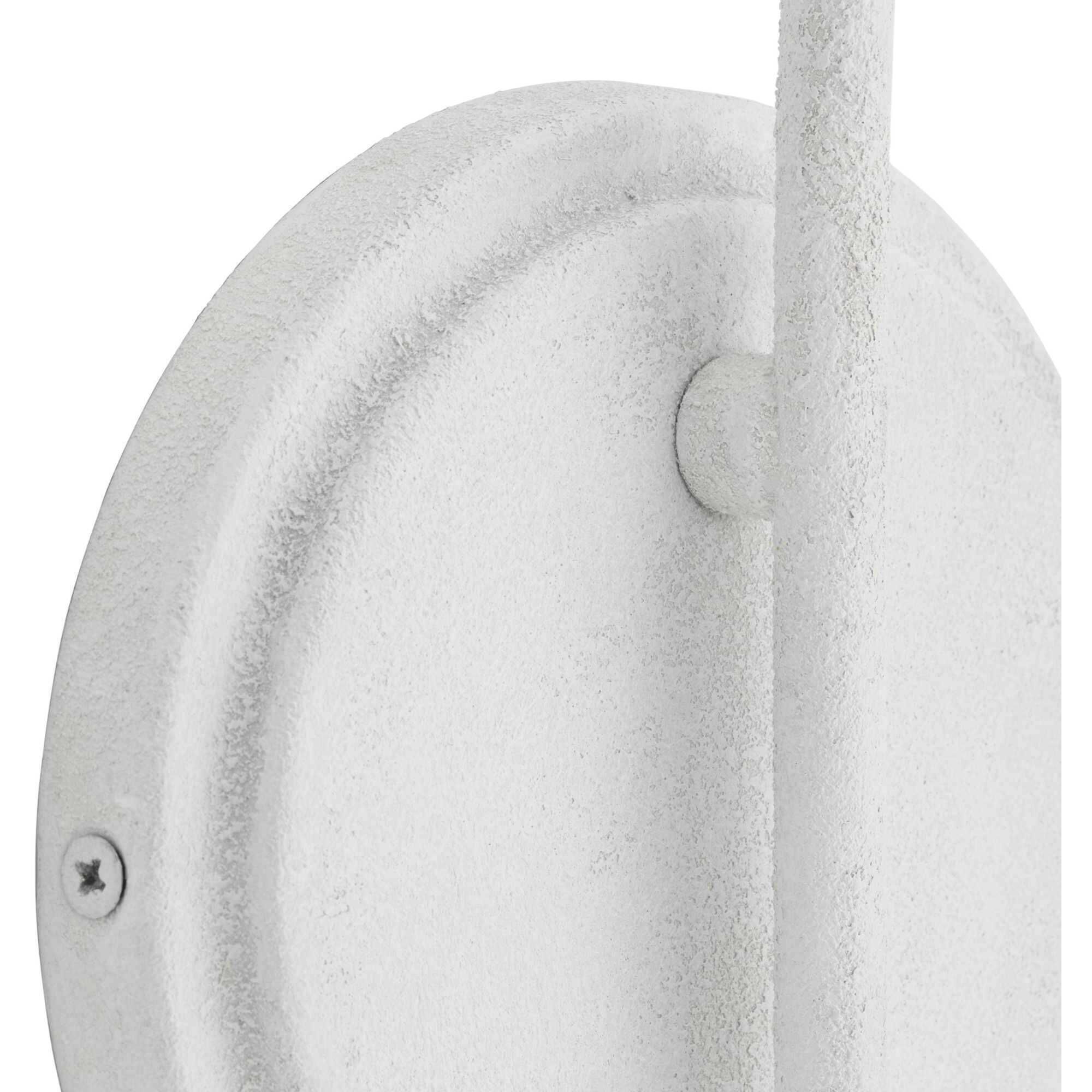 Pinellas 1 Light 5.12 inch White Plaster Wall Bracket Wall Light, Design Series