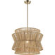 Ophira 1 Light Champagne Bronze Pendant Ceiling Light