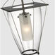 Ray Booth Ovalle LED 8.75 inch Bronze Lantern Pendant Ceiling Light