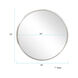 Simone 36 X 36 inch Stainless Steel Wall Mirror