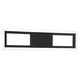 Valance 1 Light 18 inch Matte Black Wall Sconce Wall Light