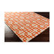 Goa 132 X 96 inch Orange and Neutral Area Rug, Wool