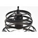 Sybil 1 Light 8 inch Matte Black Pendant Ceiling Light