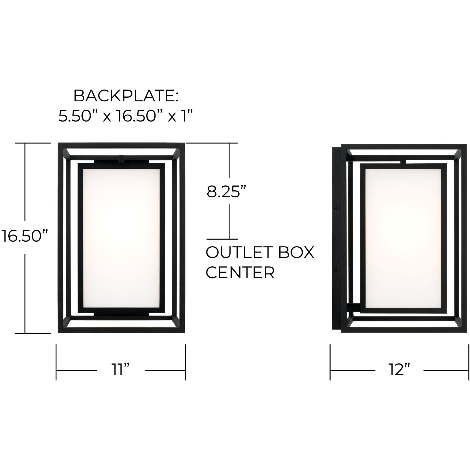 Aiden Outdoor Wall Lantern