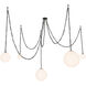 Marbelle 5 Light 84.5 inch Dark Bronze Pendant Ceiling Light