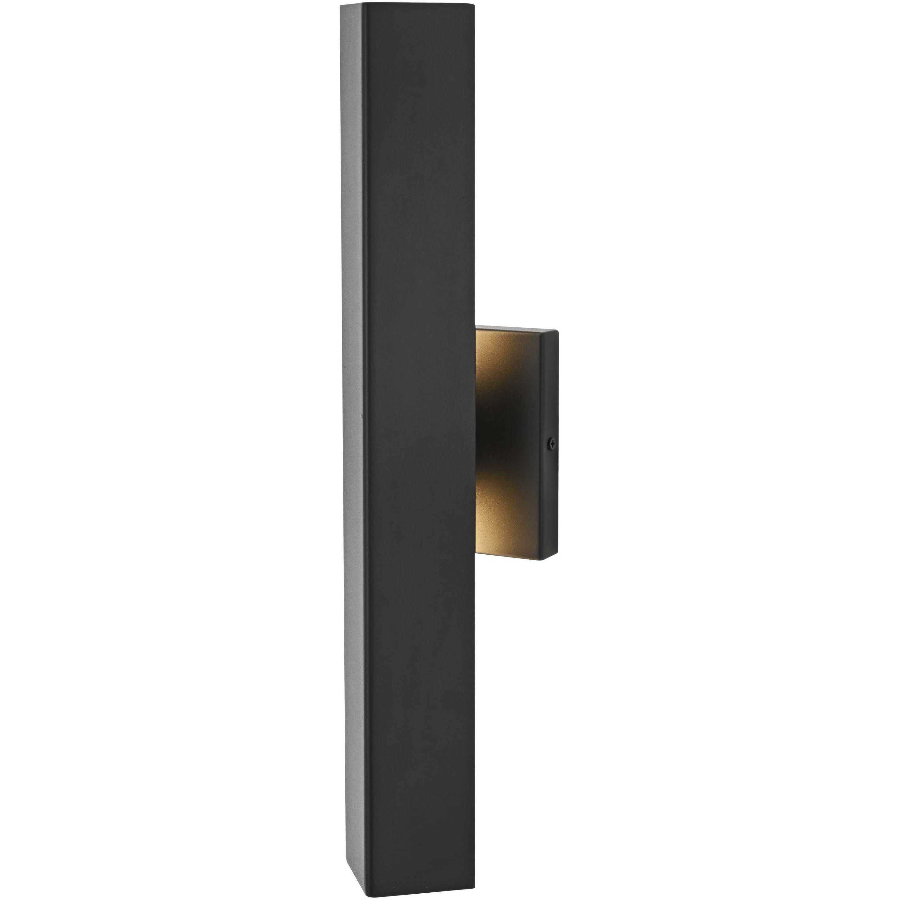 Troy 2 Light 18 inch Black Outdoor Wall Sconce