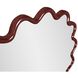 Cloud 36 X 24 inch Burgundy Mirror