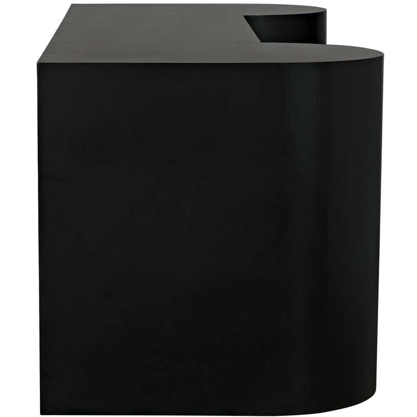 Concierge 76 X 29 inch Matte Black Desk