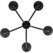 Candle 5 Light 19 inch Rubbed Oil Bronze Chandelier Ceiling Light