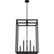 Squire Manor 4 Light 22 inch Matte Black Pendant Ceiling Light