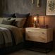 Downtown 31 X 26 inch Matte Black Side Table