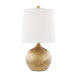 Heather 15 inch 40 watt Gold Table Lamp Portable Light