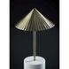 Mika 11.75 inch 2 watt Antique Brass Cordless LED Table Lamp Portable Light