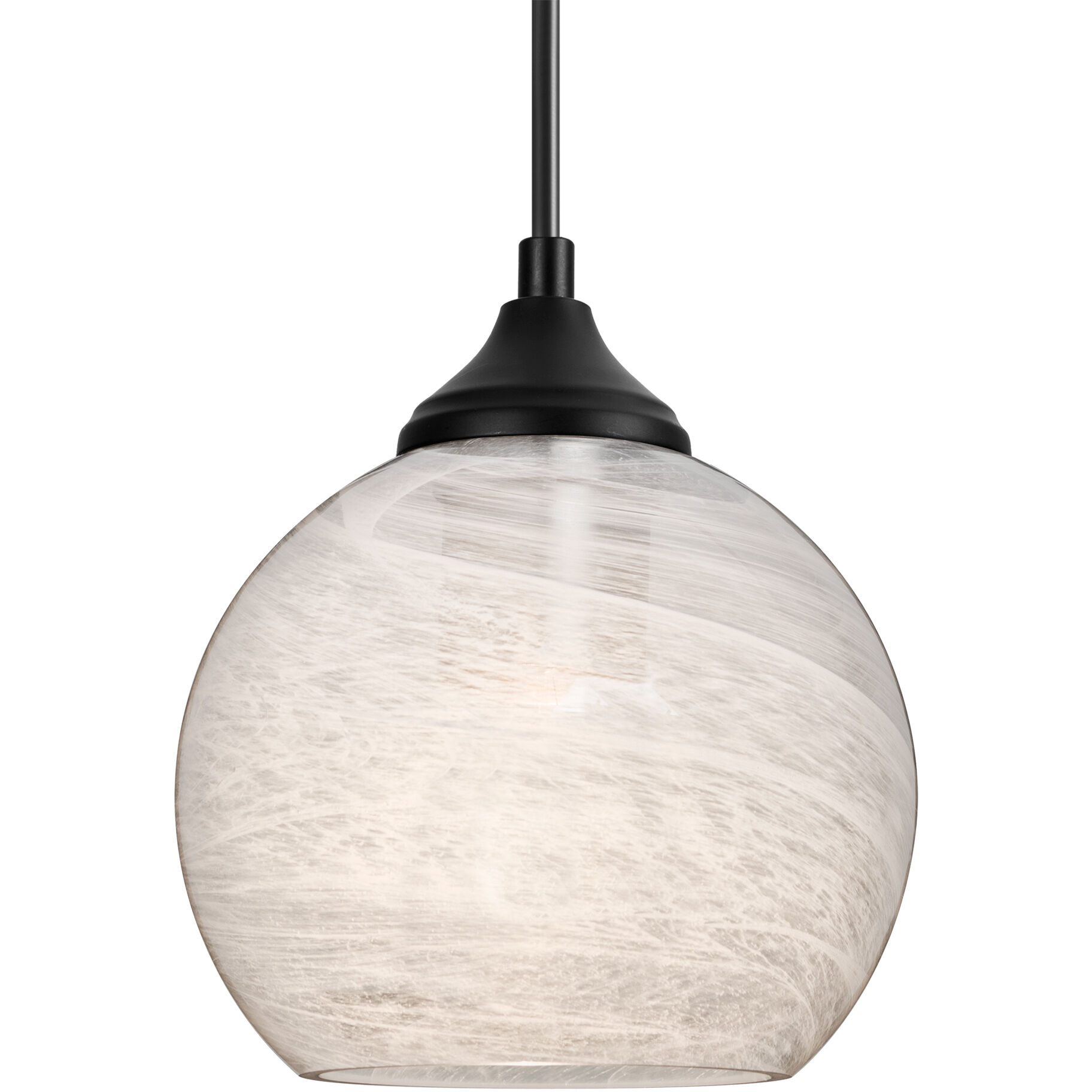 Jilly 1 Light Black Outdoor Pendant