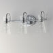 Ava 3 Light 22 inch Polished Chrome Bath Vanity Wall Light