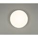 Elio LED 15.7 inch Matte White Flush Mount Ceiling Light