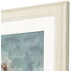 Figurative White and Brown and Multi and Turquoise Framed Art