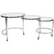Carter Silver Bar Cart
