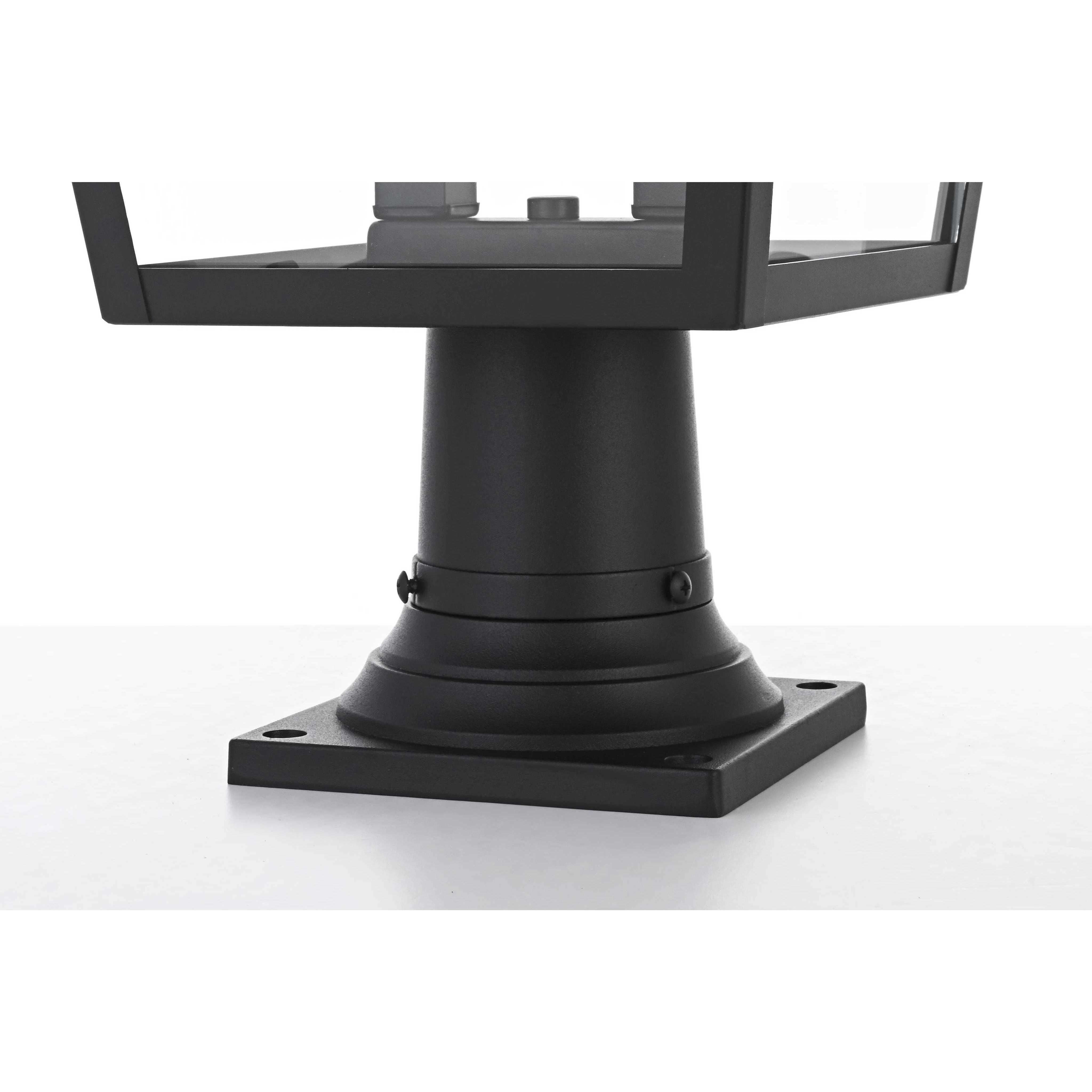 Frankford 2 Light 24 inch Black Outdoor Post Light