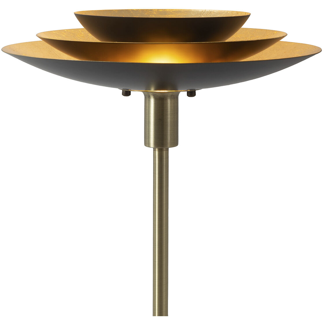 Rancho Mirage 72 inch 60.00 watt Matte Black and Weathered Brass Torchiere Portable Light