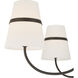 Althia 6 Light 43.75 inch Textured Dark Bronze Chandelier Ceiling Light
