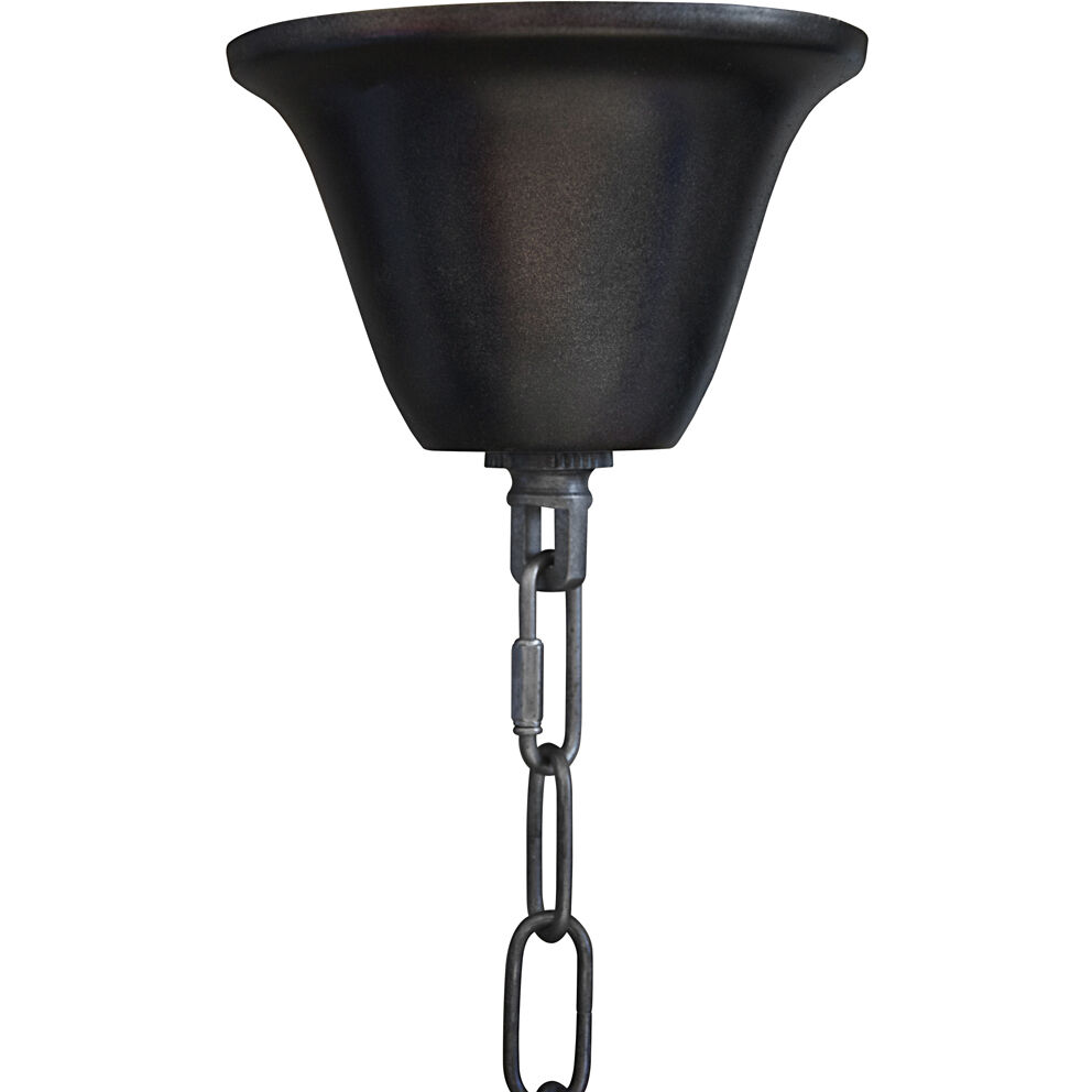 Anna 4 Light 20 inch Matte Black Chandelier Ceiling Light