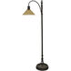 Edwin 65.3 inch 40.00 watt Industrial Bronze and Amber Floor Lamp Portable Light