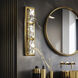 Beyond Drizzle LED 24.25 inch Black Bath Vanity & Wall Light