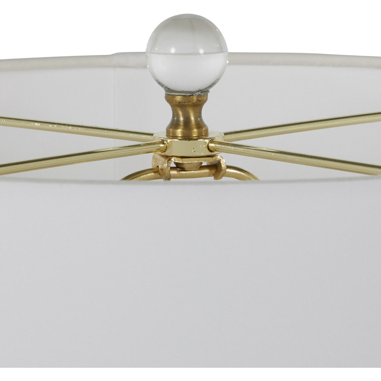 Wheeler 25 inch Natural White Ceramic / Matte Antique Brass Table Lamp Portable Light