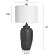 Charlotte 32 inch 150.00 watt Matte Black Table Lamp Portable Light
