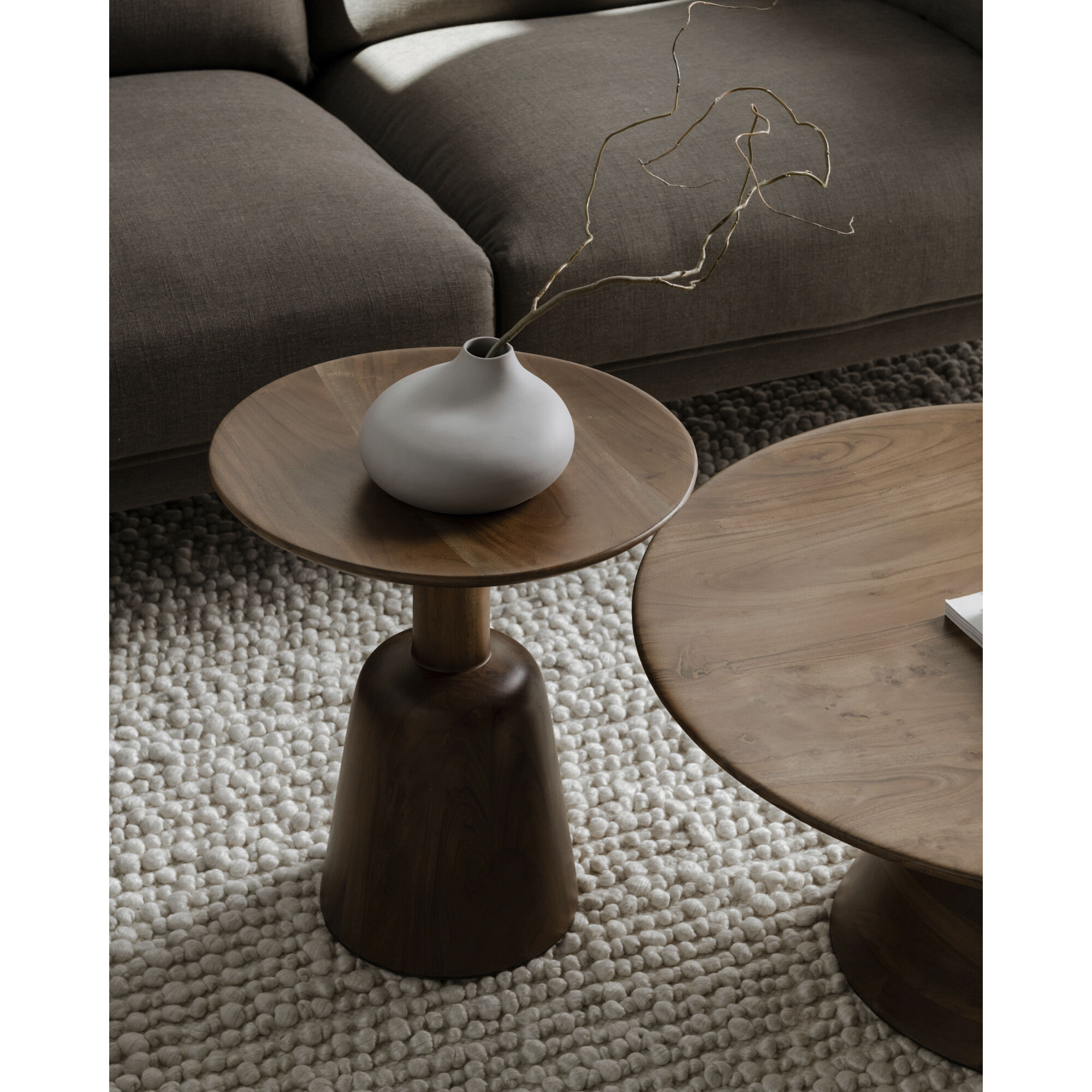 Nels 30 X 30 inch Brown Coffee Table