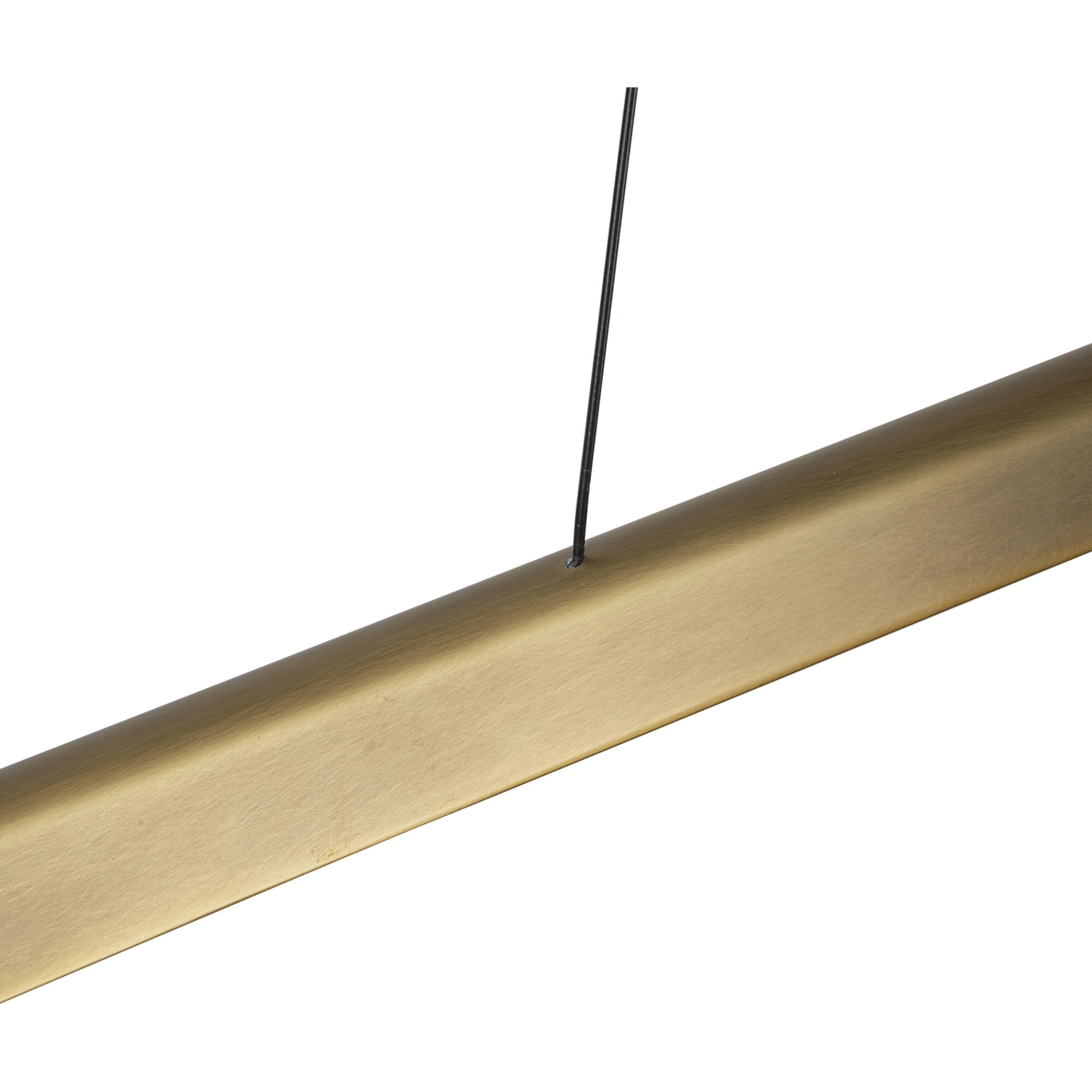 Lex LED 24.13 inch Vintage Brass Linear Pendant Ceiling Light
