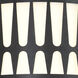 Royston 3 Light 18 inch Black Flush Ceiling Light