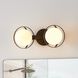 Parker 2 Light 16 inch Matte Black Vanity Light Wall Light