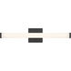 Maxx 24 inch Matte Black Vanity/Bath Bar Wall Light