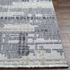 Broadway 108 X 79 inch Light Grey Rug, Rectangle