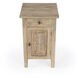 Switra 1 door 1 drawer End Table in Light Brown