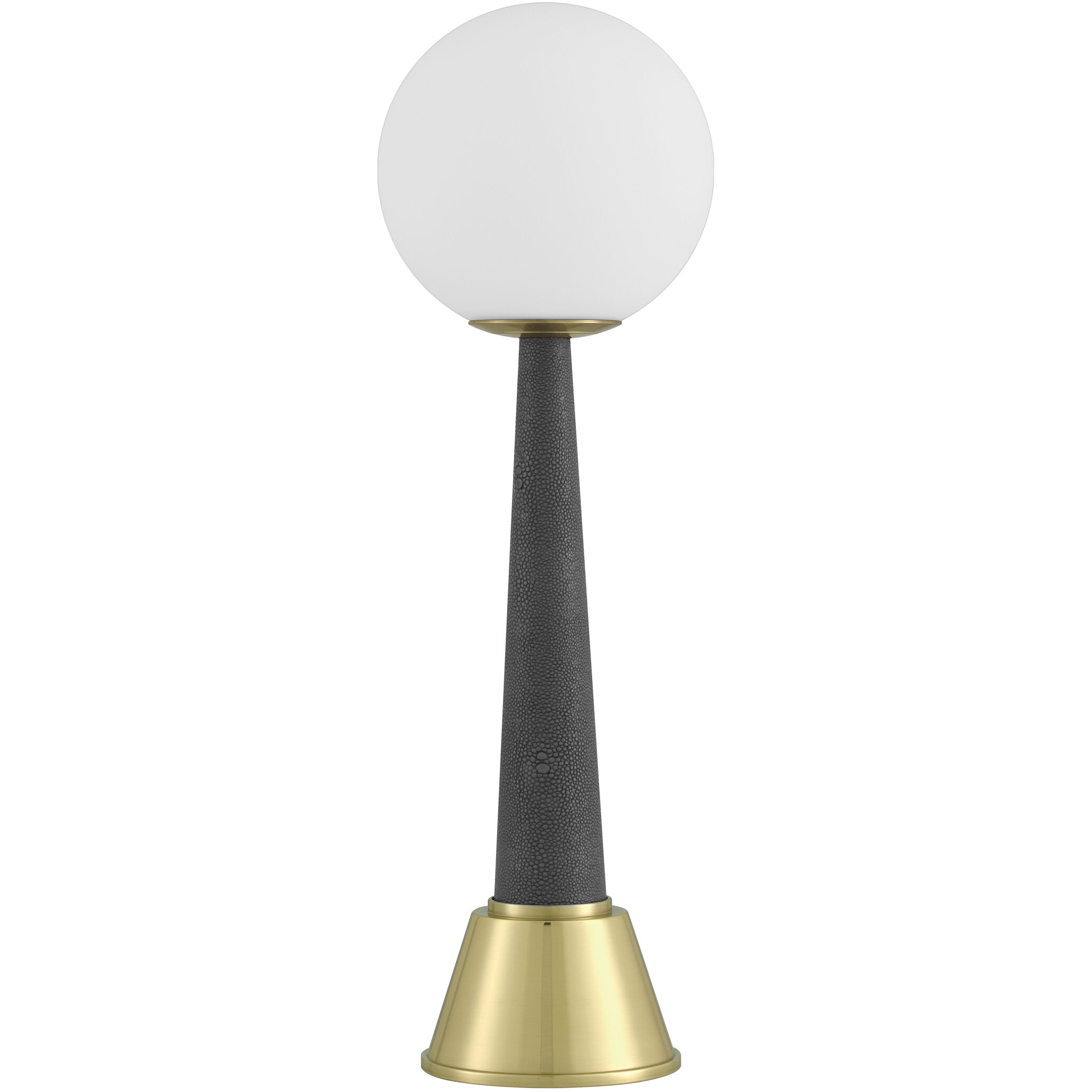 Sortie 16 inch 1.5 watt Polished Brass/Milk Cordless Table Lamp Portable Light