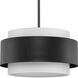 Silva 3 Light 16 inch Matte Black Pendant Ceiling Light, Design Series