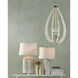 Riso 9.25 X 4 inch Vases, Set of 2