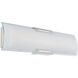 Allure LED 24 inch Chrome Bath Vanity Light Wall Light