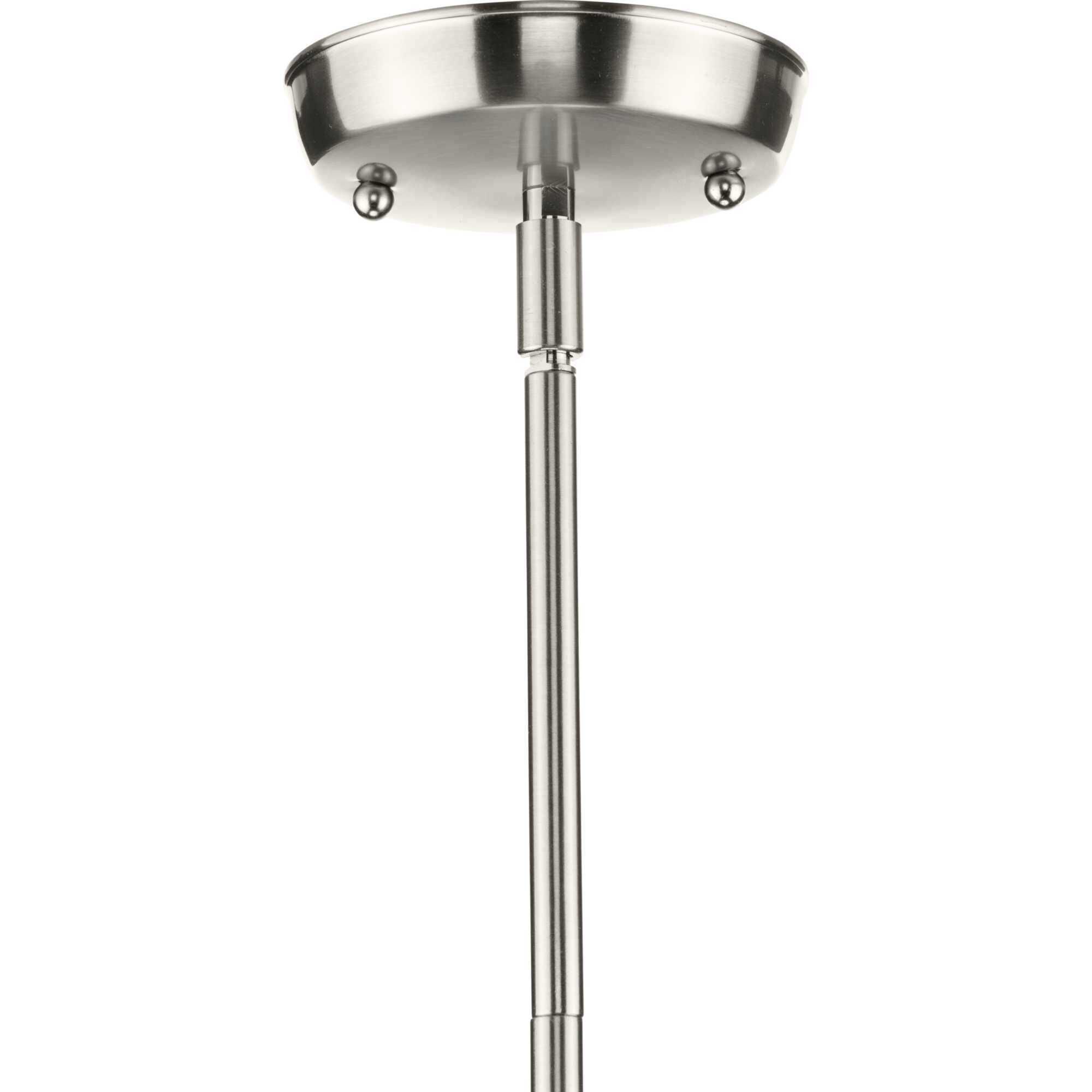 Anna 1 Light 3.88 inch Brushed Nickel Mini-Pendant Ceiling Light