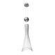Shi LED 8.88 inch Matte Aluminum Pendant Ceiling Light