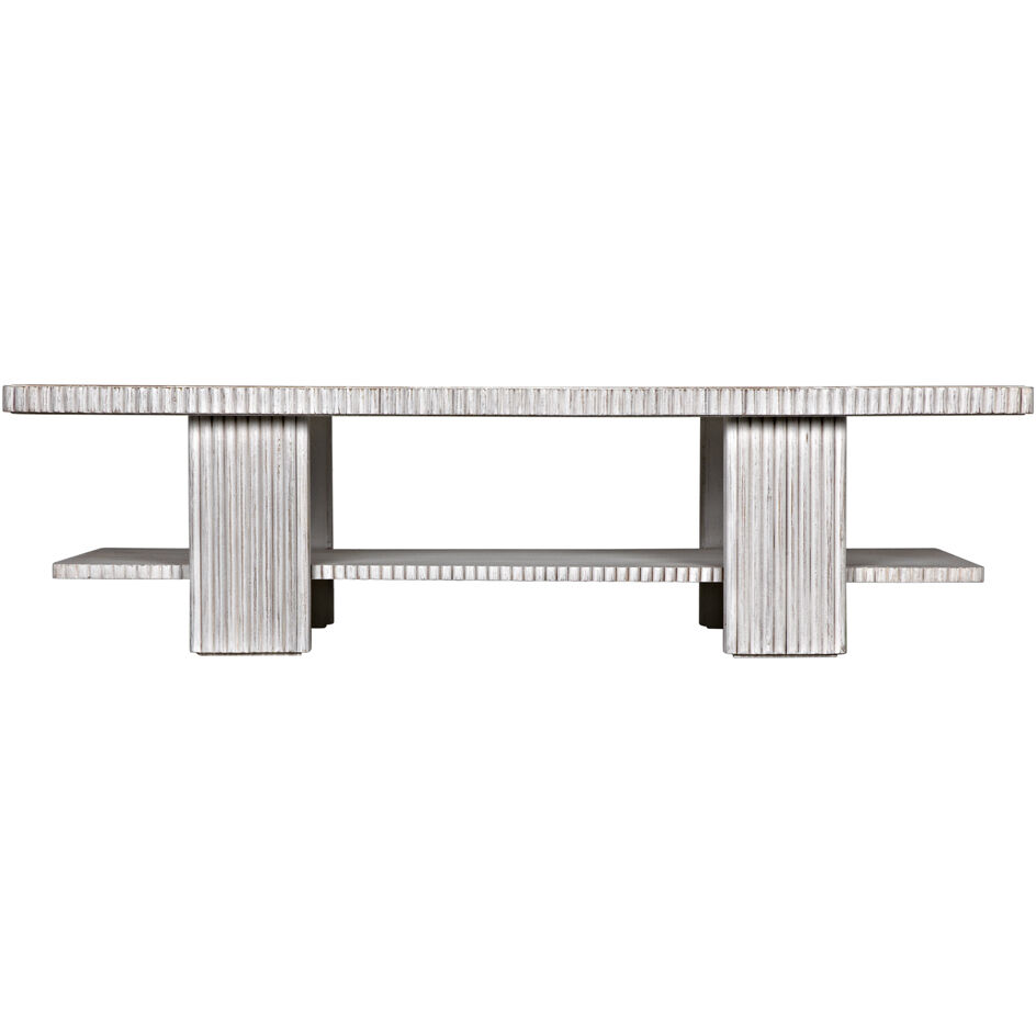 Humphrey 68 X 32 inch White Wash Coffee Table