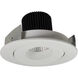 Iolite White with White Recessed Light in 2700K, 1000, Round Surface Gimbal