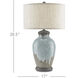 Chatswood 28.5 inch 150 watt Blue-Green and Gray Table Lamp Portable Light