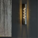 Stitch 2 Light 5.4 inch Dark Smoke ADA Sconce Wall Light - Open Box