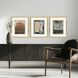 Textural Echo Multi and Black and Brown and Green Framed Art