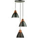Tote LED 17 inch Black Pendant Ceiling Light