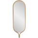 Ulah 55.75 X 18.75 inch Brown Mirror